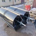 Вентилятор очистки в сборе двухсекционный